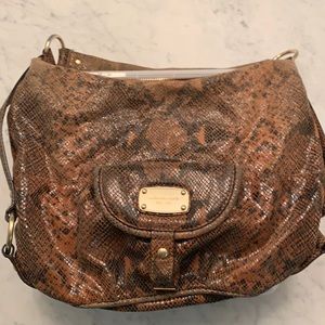 Michael Kors calf-skin stretched with Python